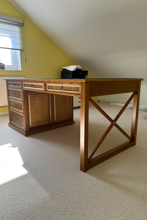 meubles barbier mettet bureau réalisé en nos ateliers