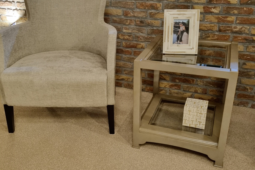 Barbier bout de canapé JPB laqué